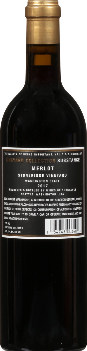 slide 7 of 9, Me Vineyard Collection 2017 Washington State Stoneridge Vineyard Merlot 750 ml, 750 ml