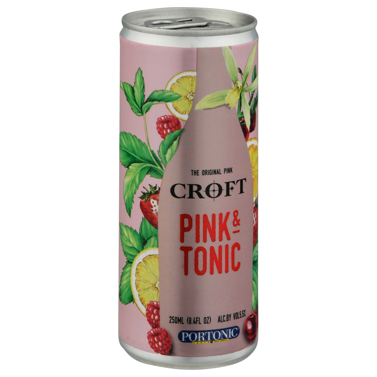 slide 8 of 14, Croft Pink & Tonic 8.4 fl oz Can, 8.4 fl oz
