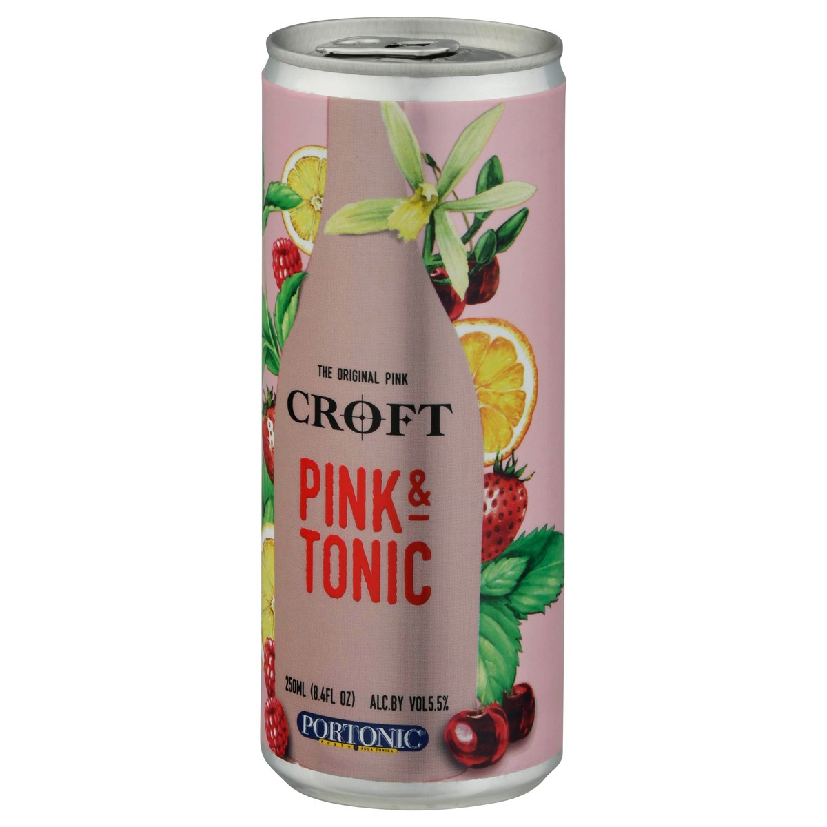 slide 12 of 14, Croft Pink & Tonic 8.4 fl oz Can, 8.4 fl oz