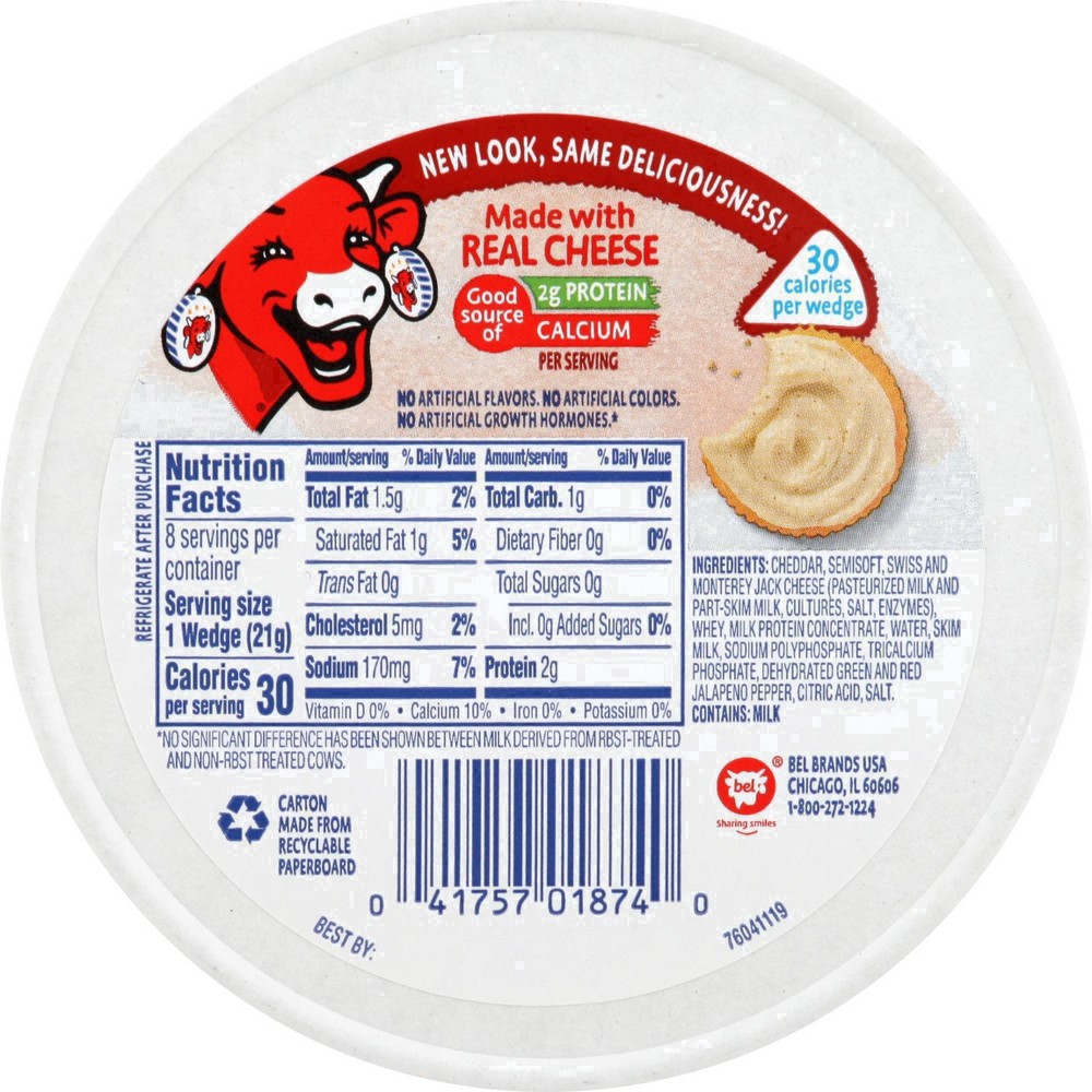 slide 9 of 59, Laughing Cow Cheese Wedges, 