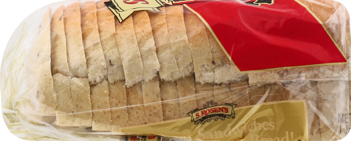 slide 9 of 9, S. Rosen's Restaurant Size Rye Bread with Caraway Seeds 24 oz, 24 oz