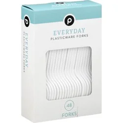 Publix Forks, Plasticware, Heavy Duty