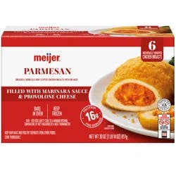 Meijer Parmesan Stuffed Chicken Breasts, 6 Count