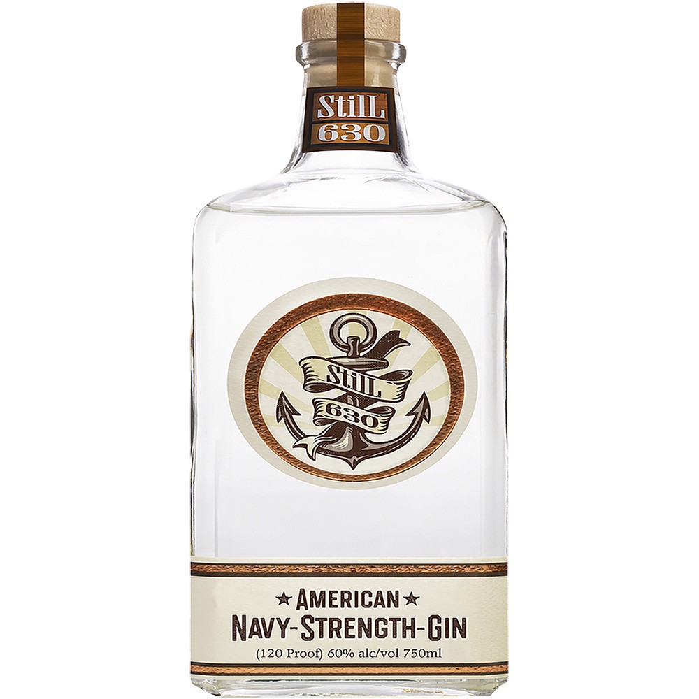 slide 1 of 1, Still 630 American Nvy Strngth Gin, 750 ml