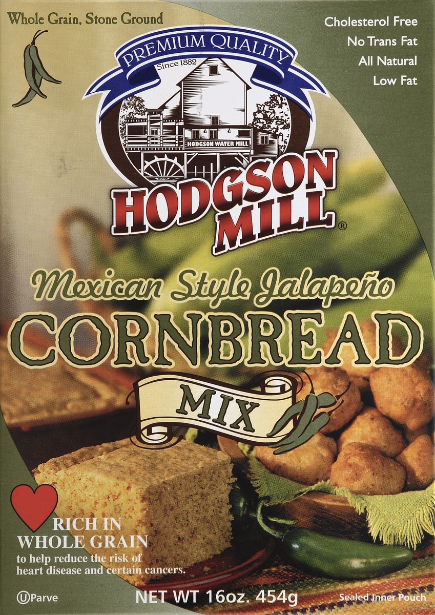 slide 2 of 4, Hodgson Mill Mexican Style Jalapeno Cornbread Mix, 16 oz