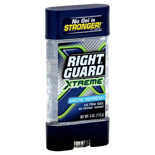 slide 1 of 1, Right Guard Total Defense Arctic Refresh Gel, 4 oz