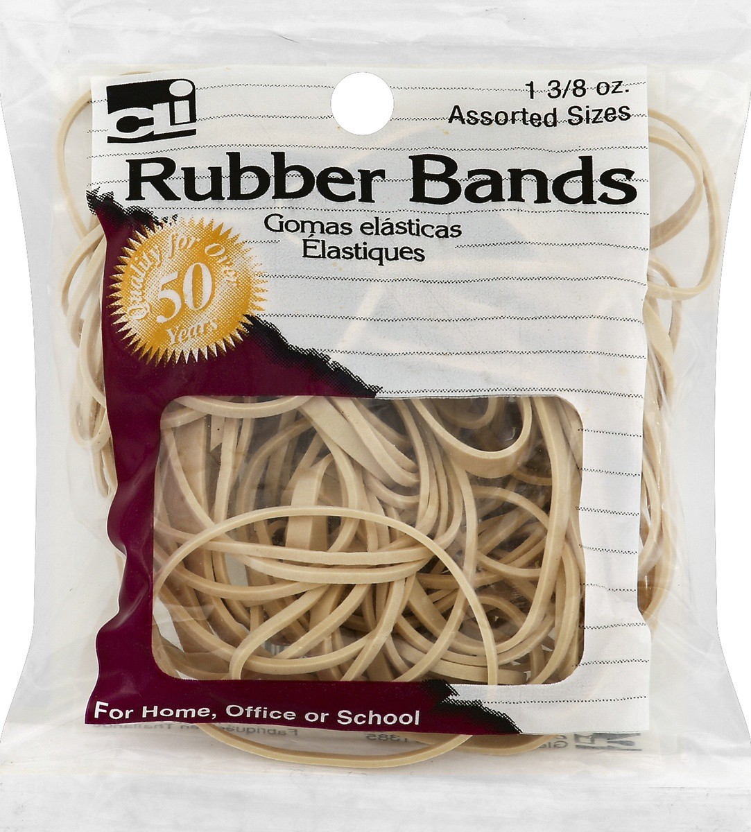 slide 2 of 2, CLi Rubber Bands 1.375 oz, 1.38 oz