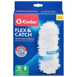 O-Cedar Flex & Catch Heavy Duty Refills 10 ea