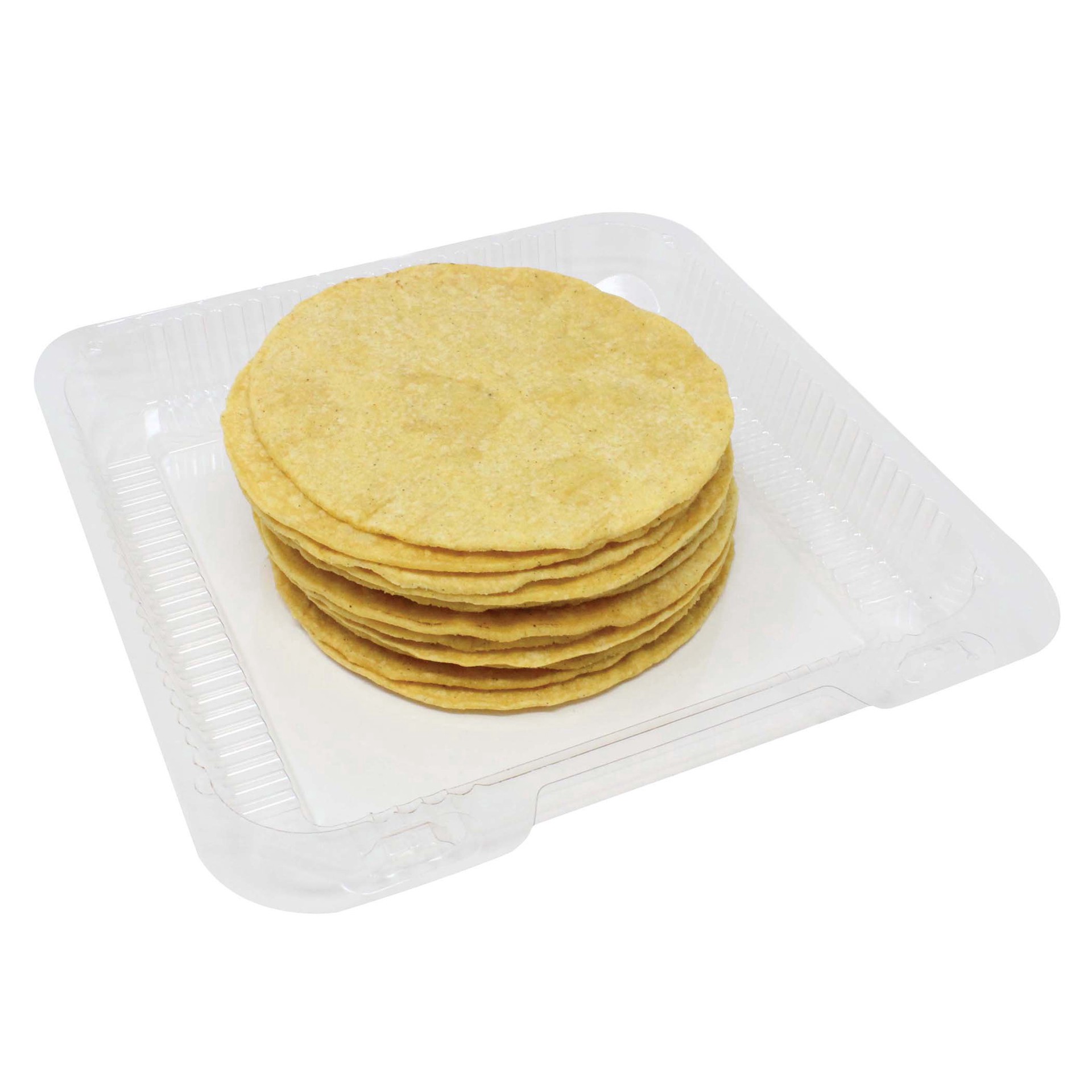 slide 1 of 1, H-E-B Bakery White Tostada Shells, 12 ct