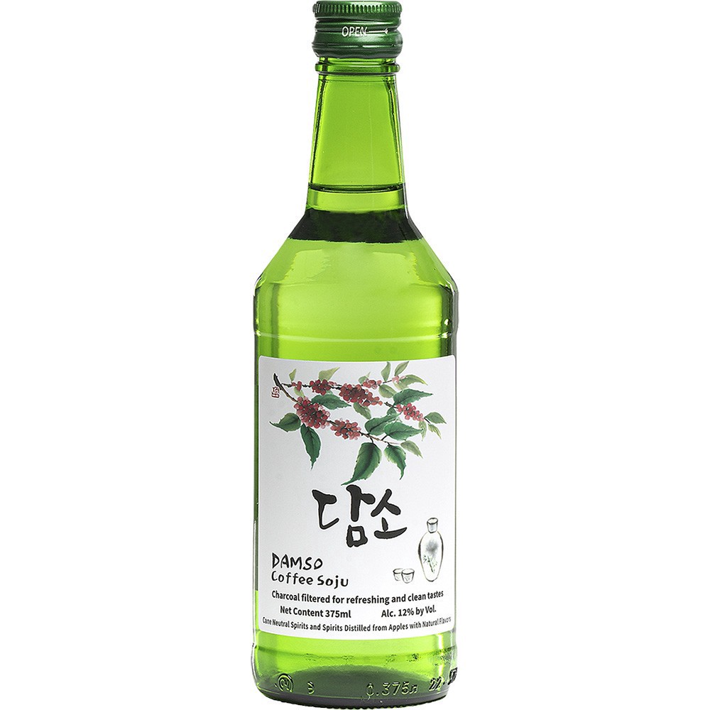 slide 1 of 1, Damso Coffee Soju, 375 ml