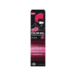 slide 1 of 1, Splat Rebellious Colors Color Gel Temporary Hair Color Gel, Mr. Pink, 1.5 oz