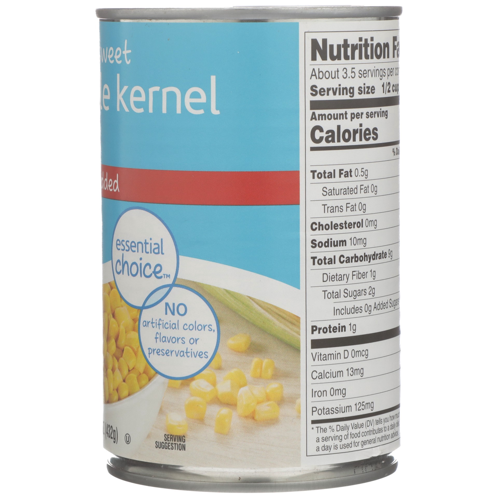 slide 6 of 6, Food Club Crisp Sweet Whole Kernel Corn, No Salt, 15.25 oz