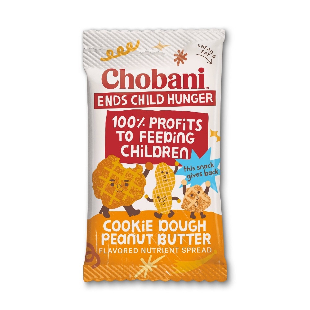 Chobani Nutrient Spread, Cookie Dough Peanut Butter Flavored 6 ct Shipt