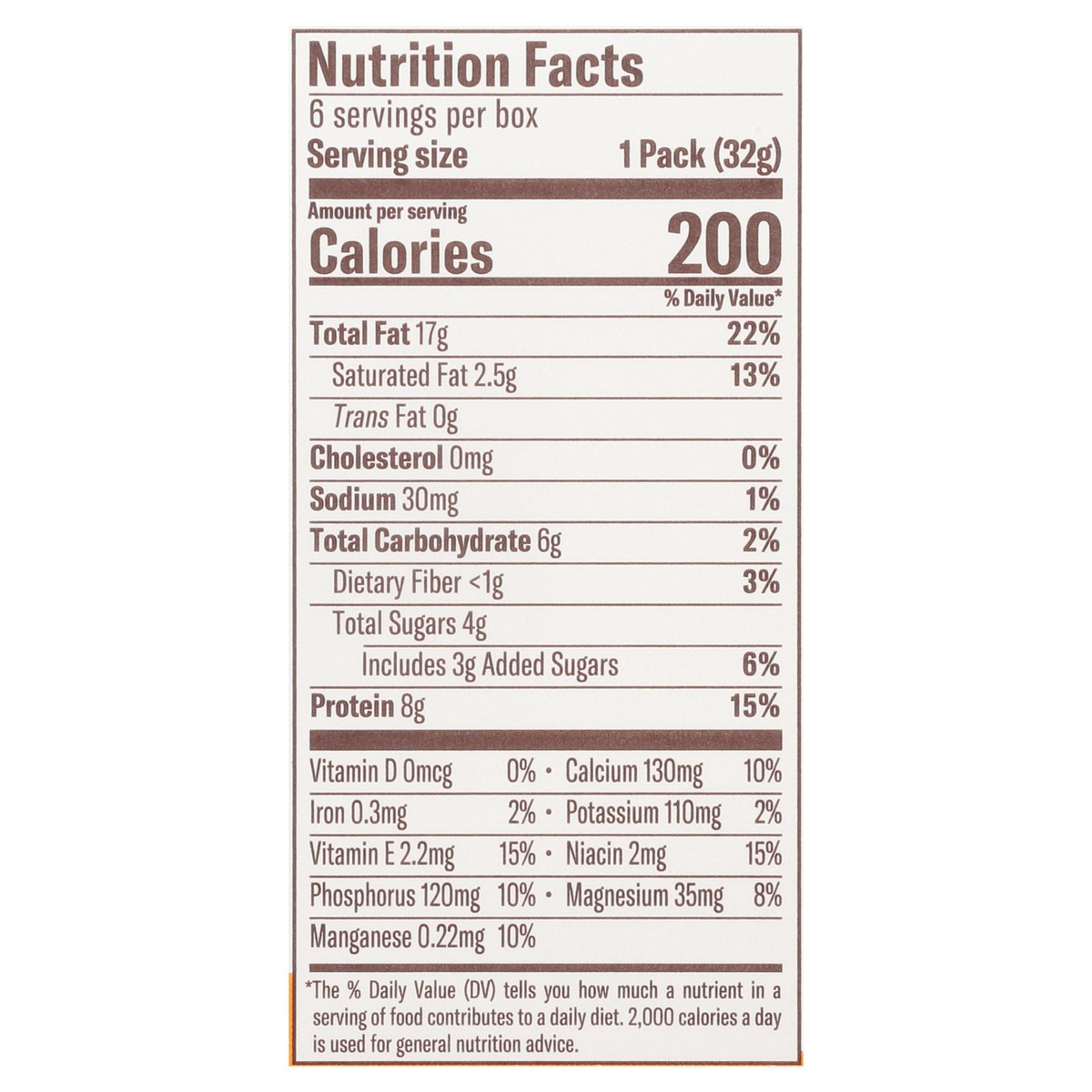 slide 7 of 13, Chobani Cookie Dough Peanut Butter Flavored Nutrient Spread 6-1.12 oz Packs, 6 ct