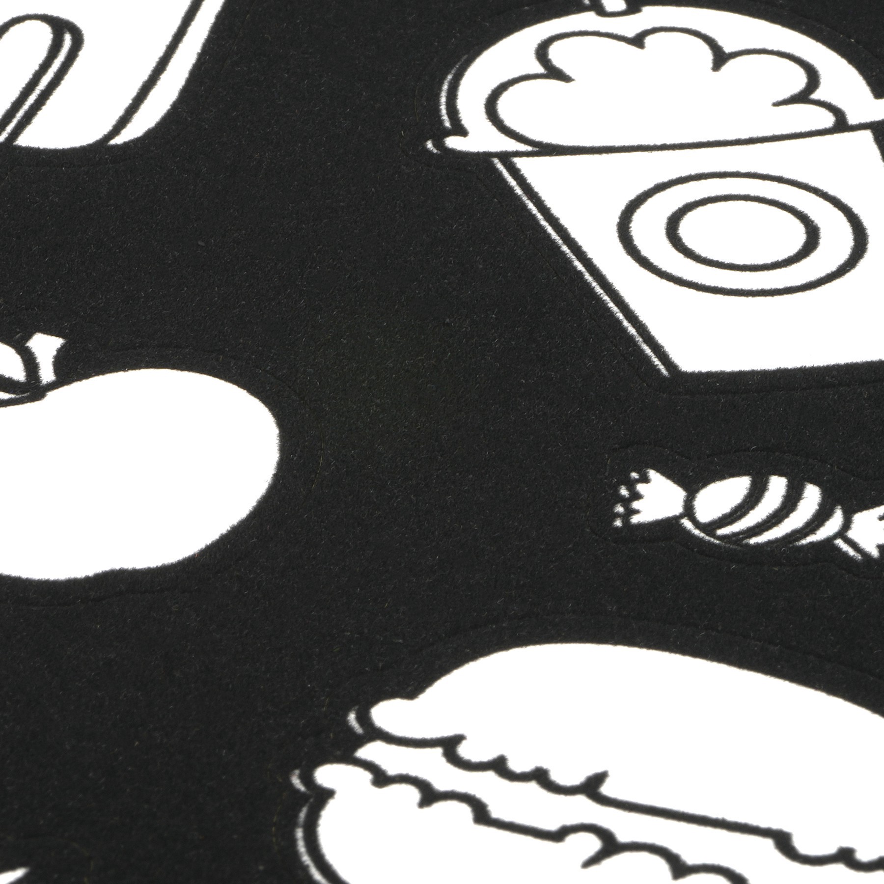 slide 2 of 3, Food Velvet Stickers By Creatology, 4.5 in x 7 in