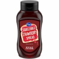 slide 1 of 2, Kroger Squeezable Strawberry Spread, 20.5 oz