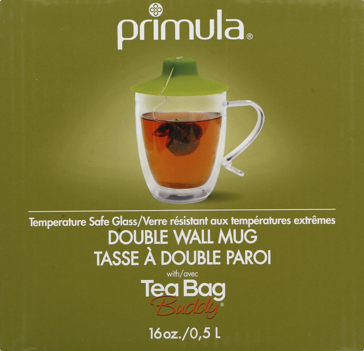 slide 6 of 9, Primula 16 Ounces Double Wall Mug 1 ea, 1 ea