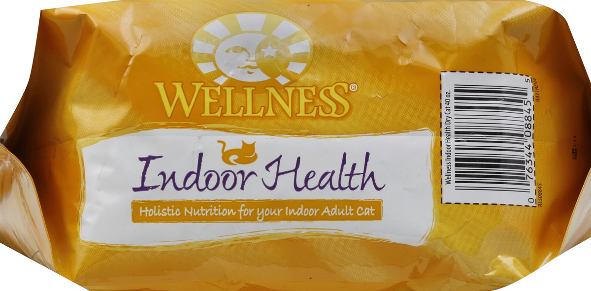 slide 2 of 4, Wellness Holistic Nutrition Indoor Health For Adult Cat, 40 oz