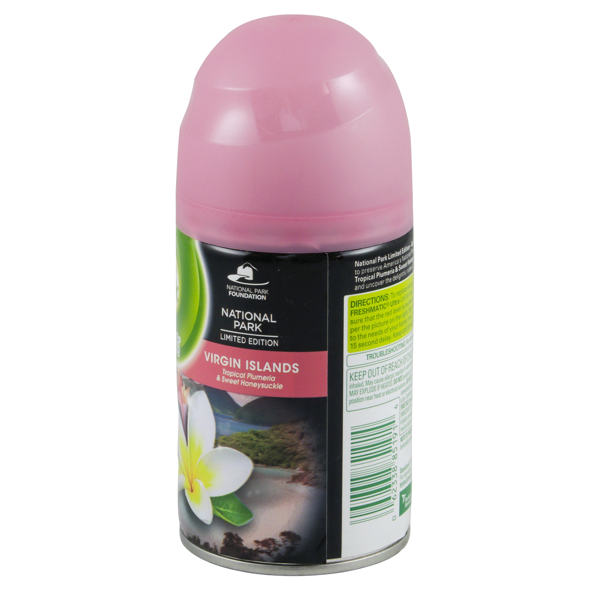 slide 3 of 4, Air Wick Freshmatic Automatic Spray Air Freshener National Park Collection Virgin Island Scent, 6.17 oz