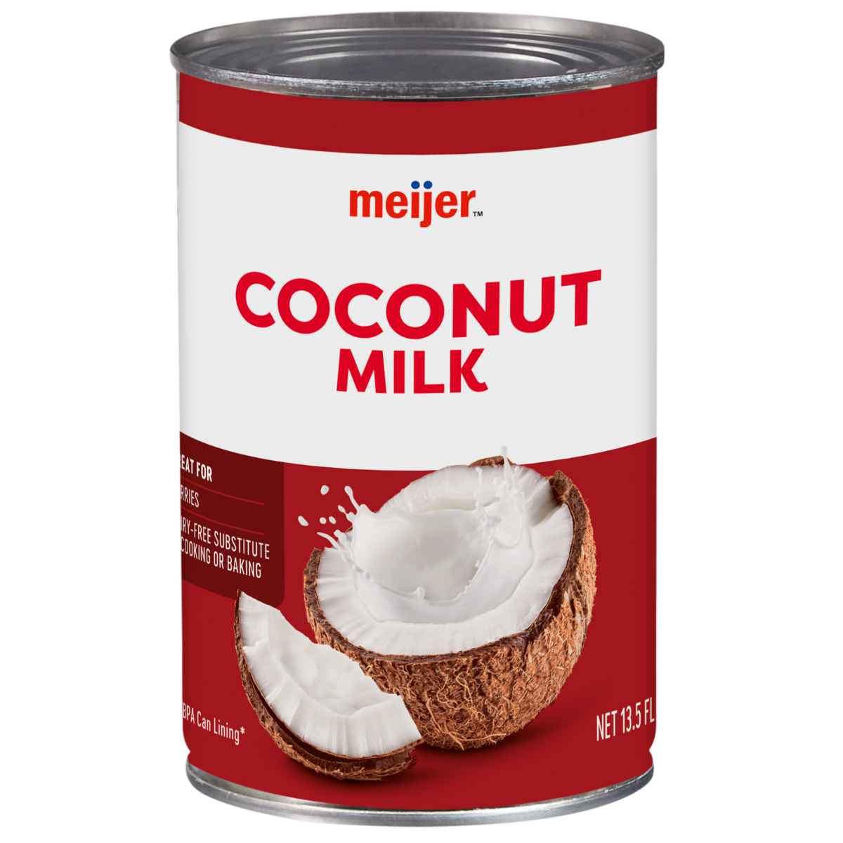 slide 1 of 5, Meijer Premium Coconut Milk, 13.5 oz, 13.5 oz
