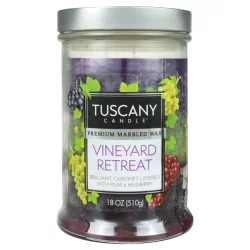 Tuscany Candle Vineyard Retreat Candle 18 oz