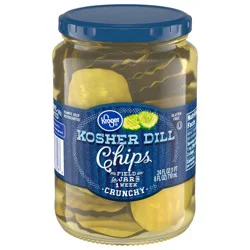 Kroger Kosher Dill Pickle Chips