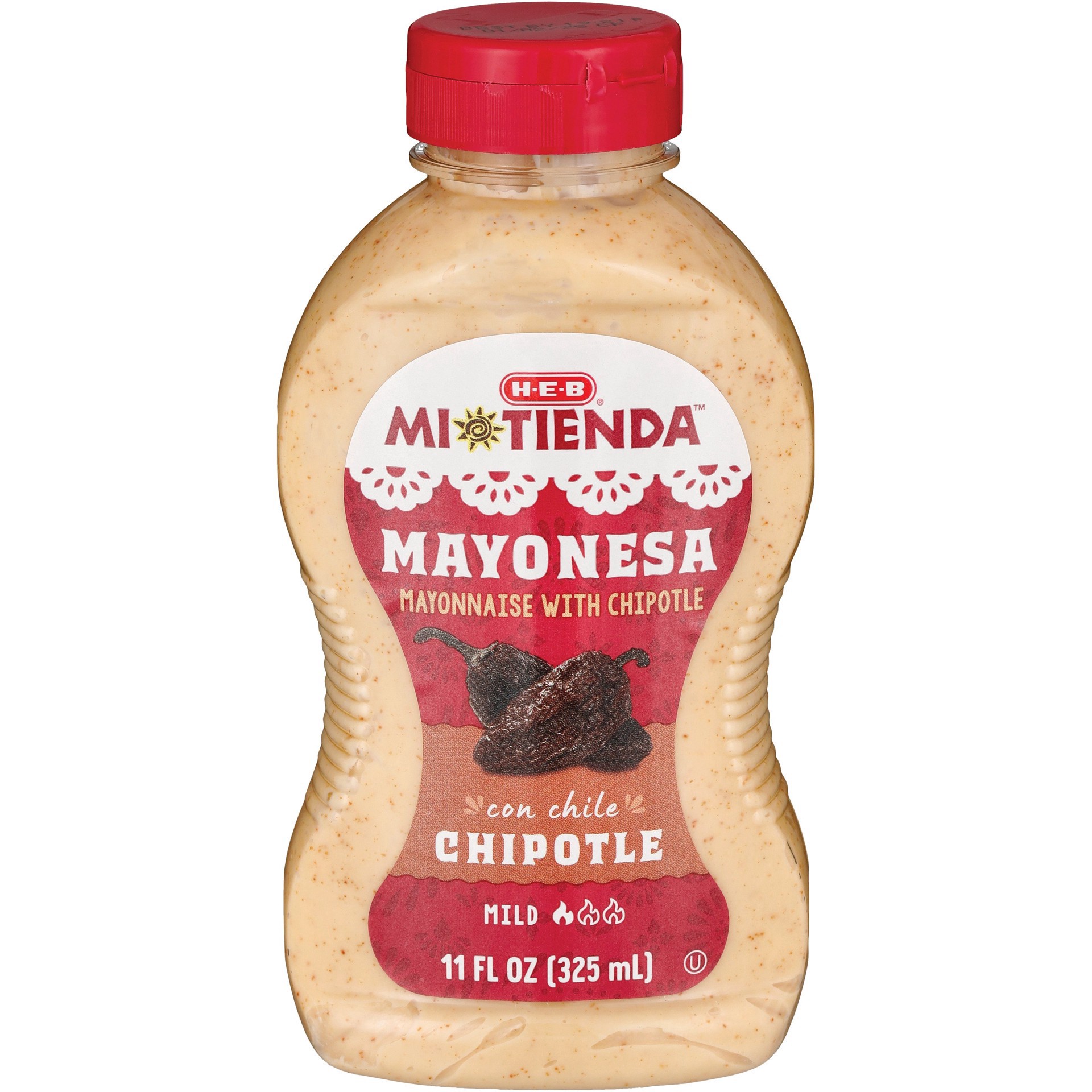 slide 1 of 1, H-E-B Mi Tienda Chipotle Mayo, 11 oz