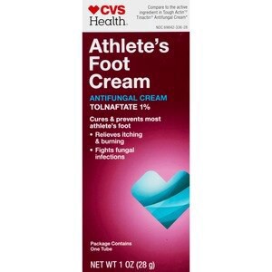 slide 1 of 1, CVS Health Athlete's Foot Antifungal Cream, 1 Oz, 1 ct