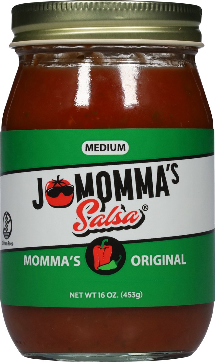 slide 8 of 14, JoMomma's Salsa Medium Momma's Original Salsa 16 oz, 16 oz