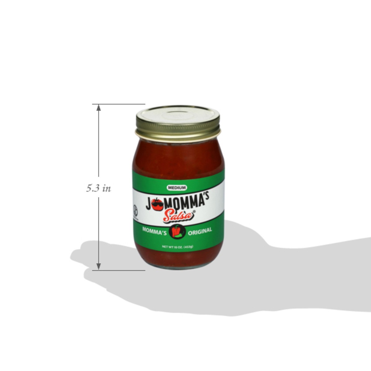 slide 14 of 14, JoMomma's Salsa Medium Momma's Original Salsa 16 oz, 16 oz