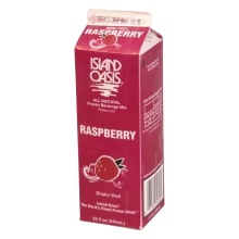 slide 1 of 1, Island Oasis Raspberry Drink Mix, 384 fl oz