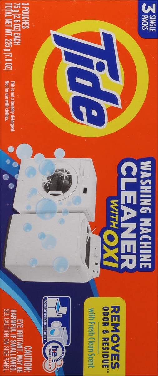 slide 6 of 9, Tide Washing Machine Cleaner with Oxi 3 Month Supply, 3 ct