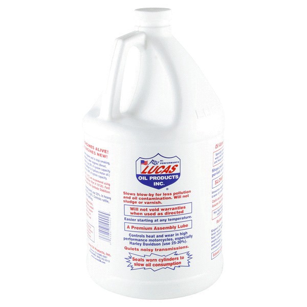 slide 4 of 13, Lucas Heavy Duty Oil Stabilizer, Gallon, 1 gal