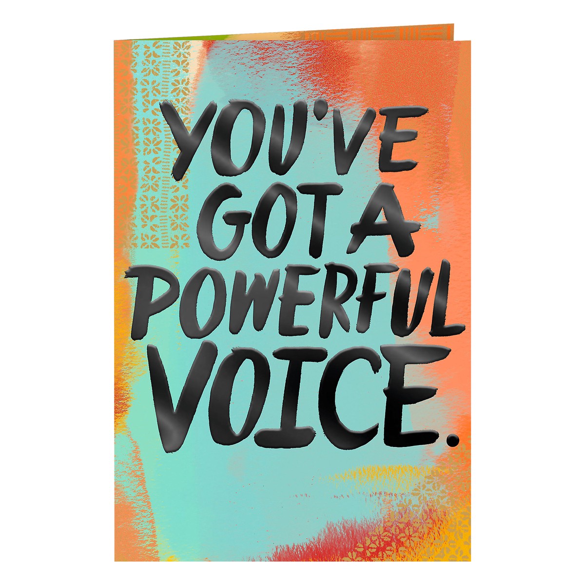 slide 5 of 5, Hallmark You've Got a Powerful Voice Greeting Card 1 ea, 1 ct
