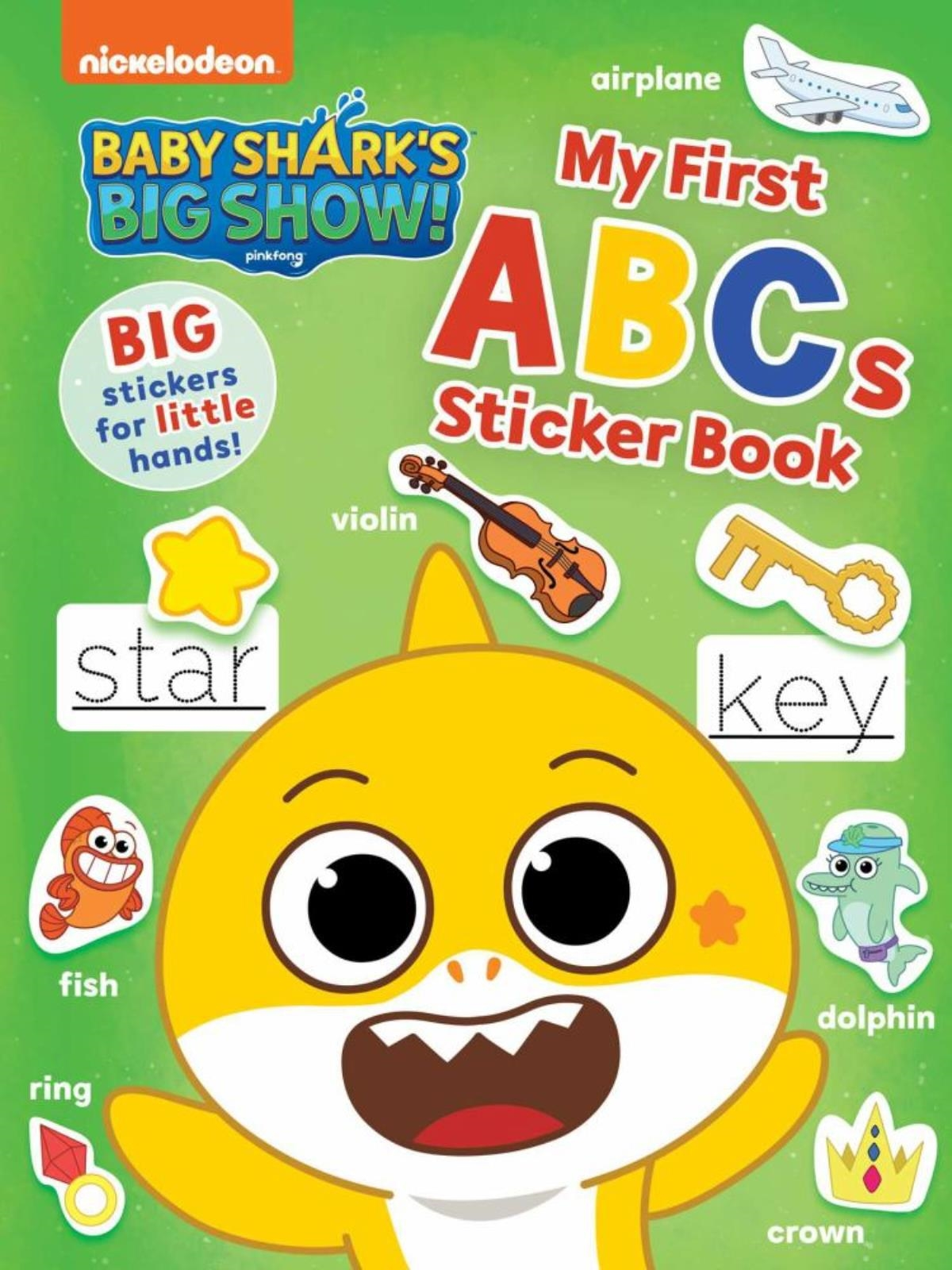 slide 1 of 1, BS FIRST ABCS STICKER BOOK By JASON FRUCHTER, 1 ct