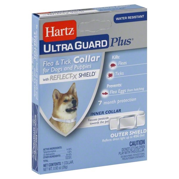 slide 1 of 1, Hartz Flea Tick Collar For Dogs And Puppies, 1 ct