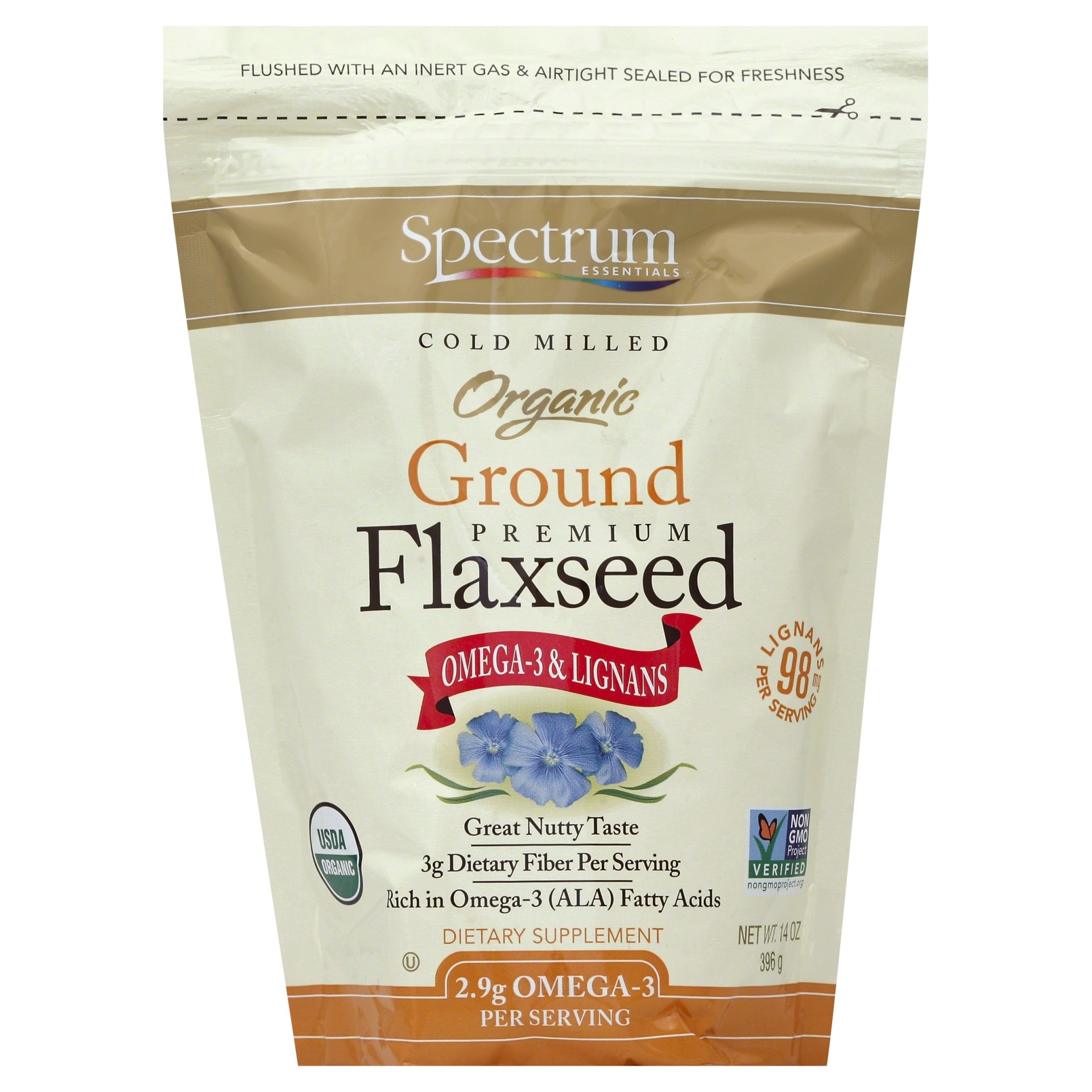 Meijer Organic Ground Flaxseed, 14 oz