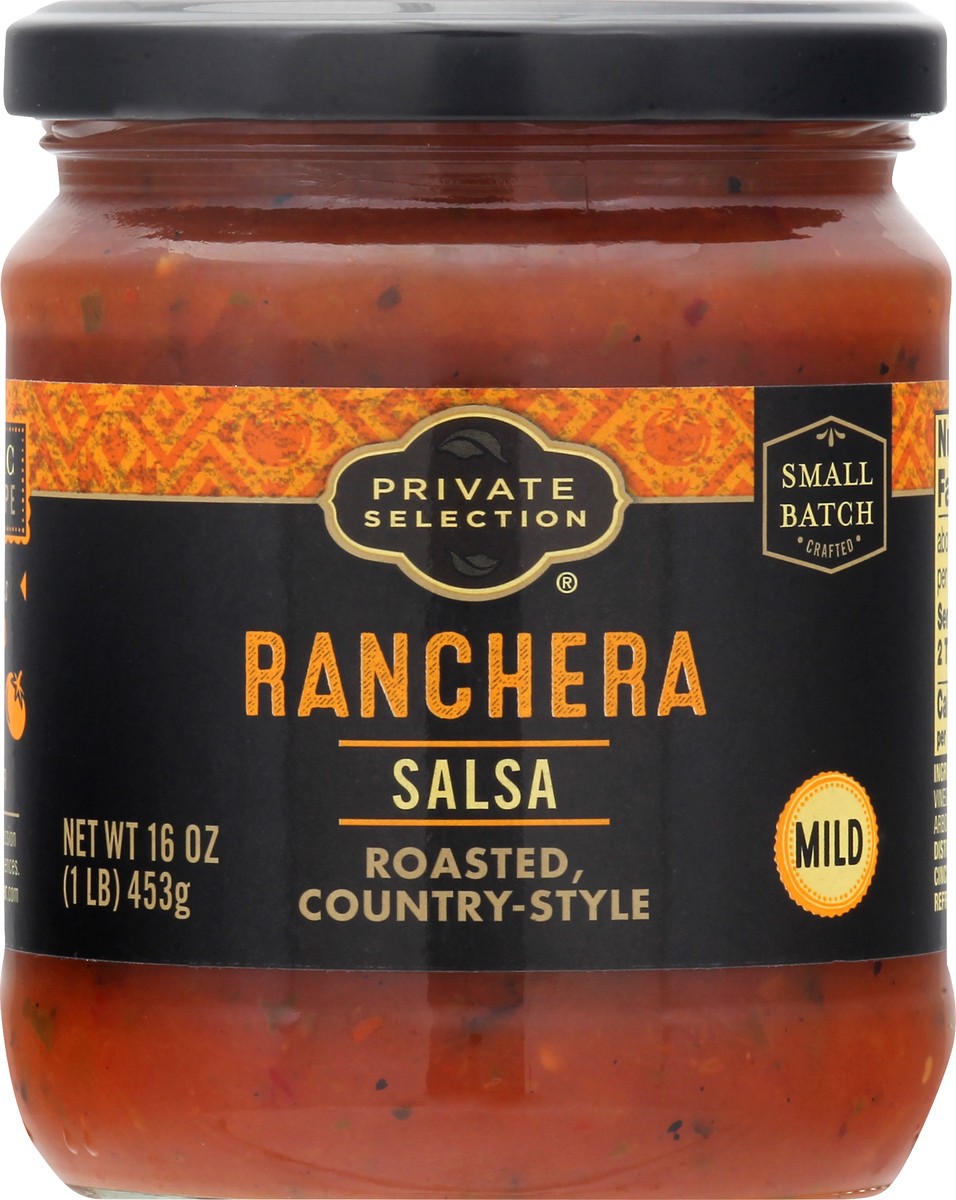 slide 9 of 11, Private Selection Ranchera Mild Salsa, 16 oz