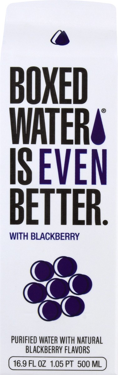 slide 2 of 13, Boxed Water is Better with Blackberry Purified Water 16.9 oz, 16.9 fl oz