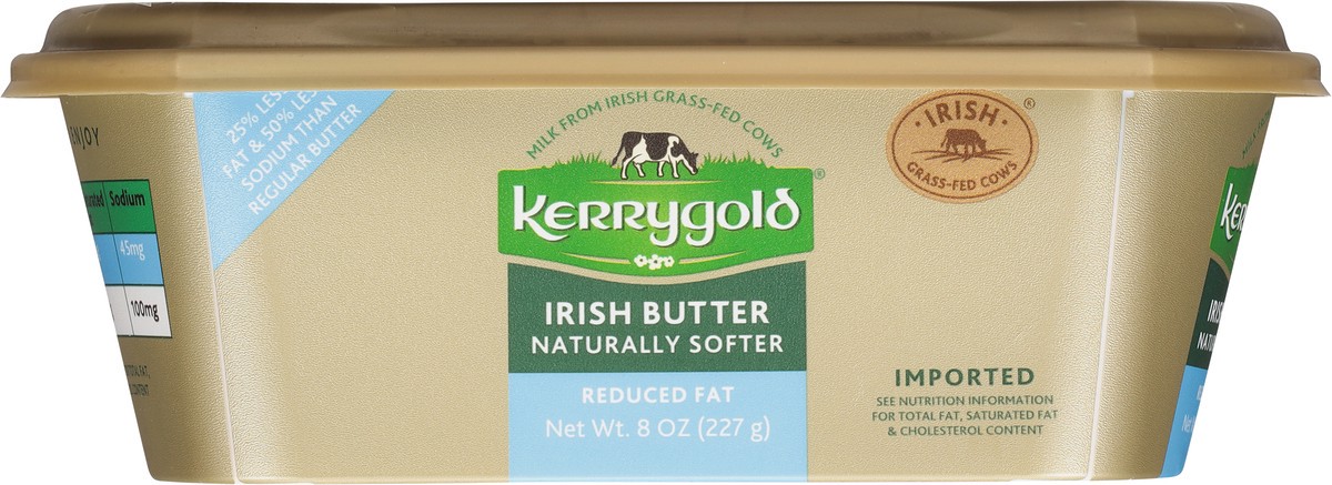 slide 3 of 9, Kerrygold Reduced Fat Imported Irish Butter 8 oz, 8 oz