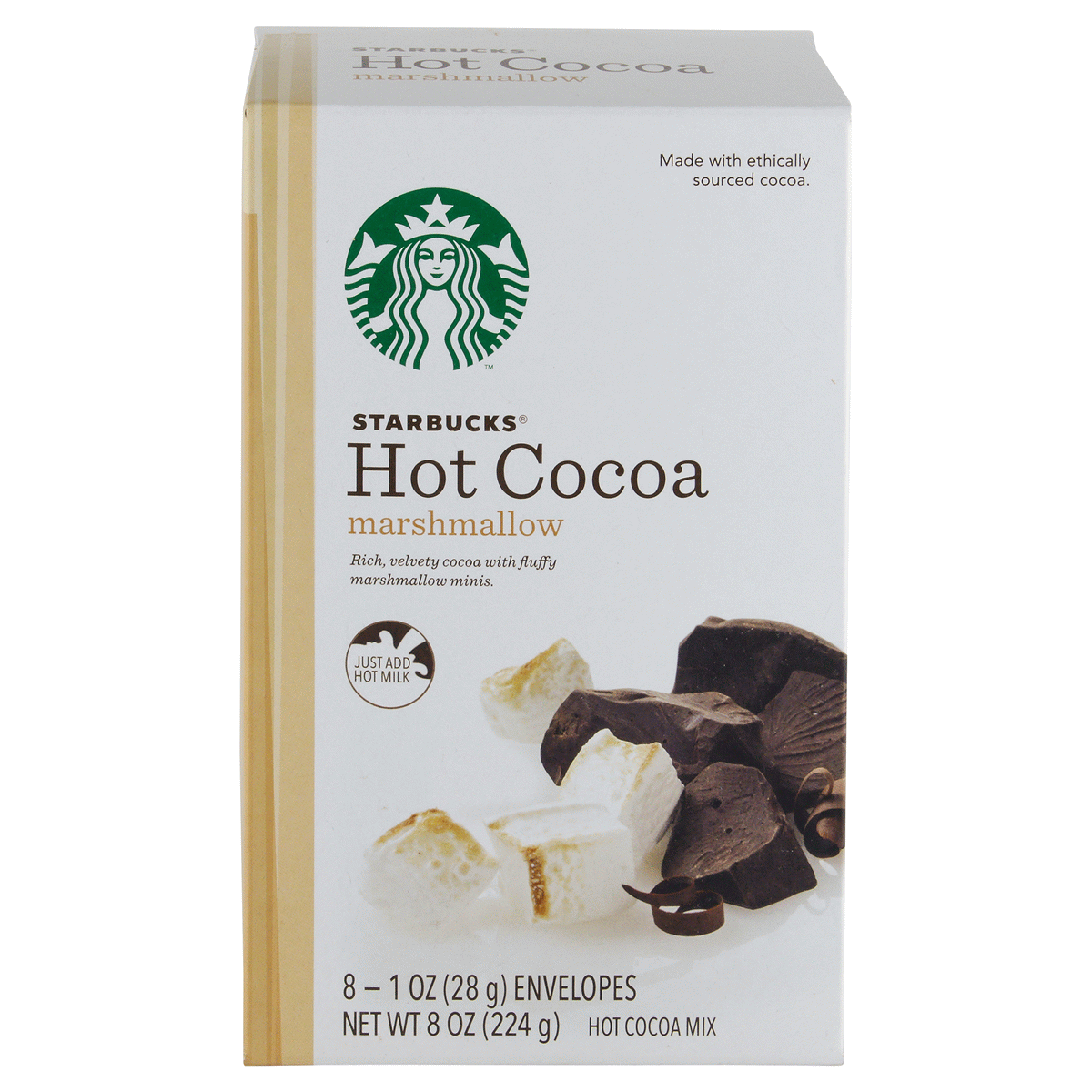 slide 1 of 8, Starbucks Toasted Marshmallow Hot Cocoa Mix - 8 ct; 1 oz, 8 ct; 1 oz