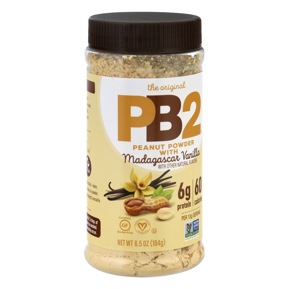 slide 2 of 9, PB2 With Madagascar Vanilla Peanut Powder 6.5 oz, 6.5 oz