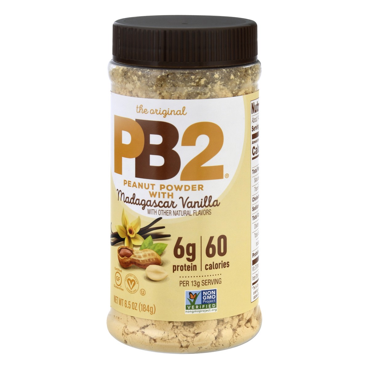 slide 3 of 9, PB2 With Madagascar Vanilla Peanut Powder 6.5 oz, 6.5 oz