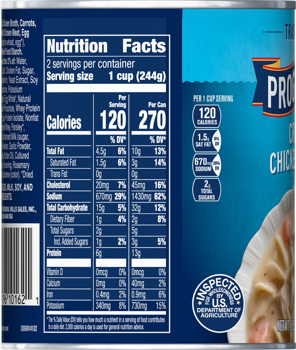 slide 9 of 9, Progresso Traditional, Creamy Chicken Noodle Canned Soup, 18.5 oz., 18.5 oz