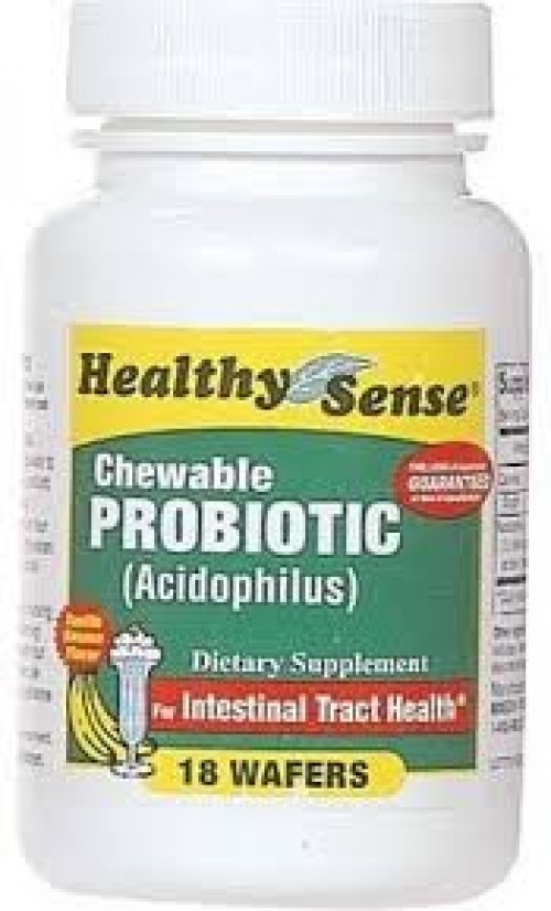 slide 1 of 1, Healthy Sense Chewable Probiotic, 18 ct