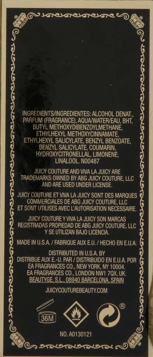 slide 7 of 13, Viva La Juicy Noir Eau De Parfum Spray 1 fl oz, 1 fl oz