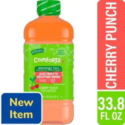 Comforts Care Cherry Punch Flavored Electrolyte Solution Drink