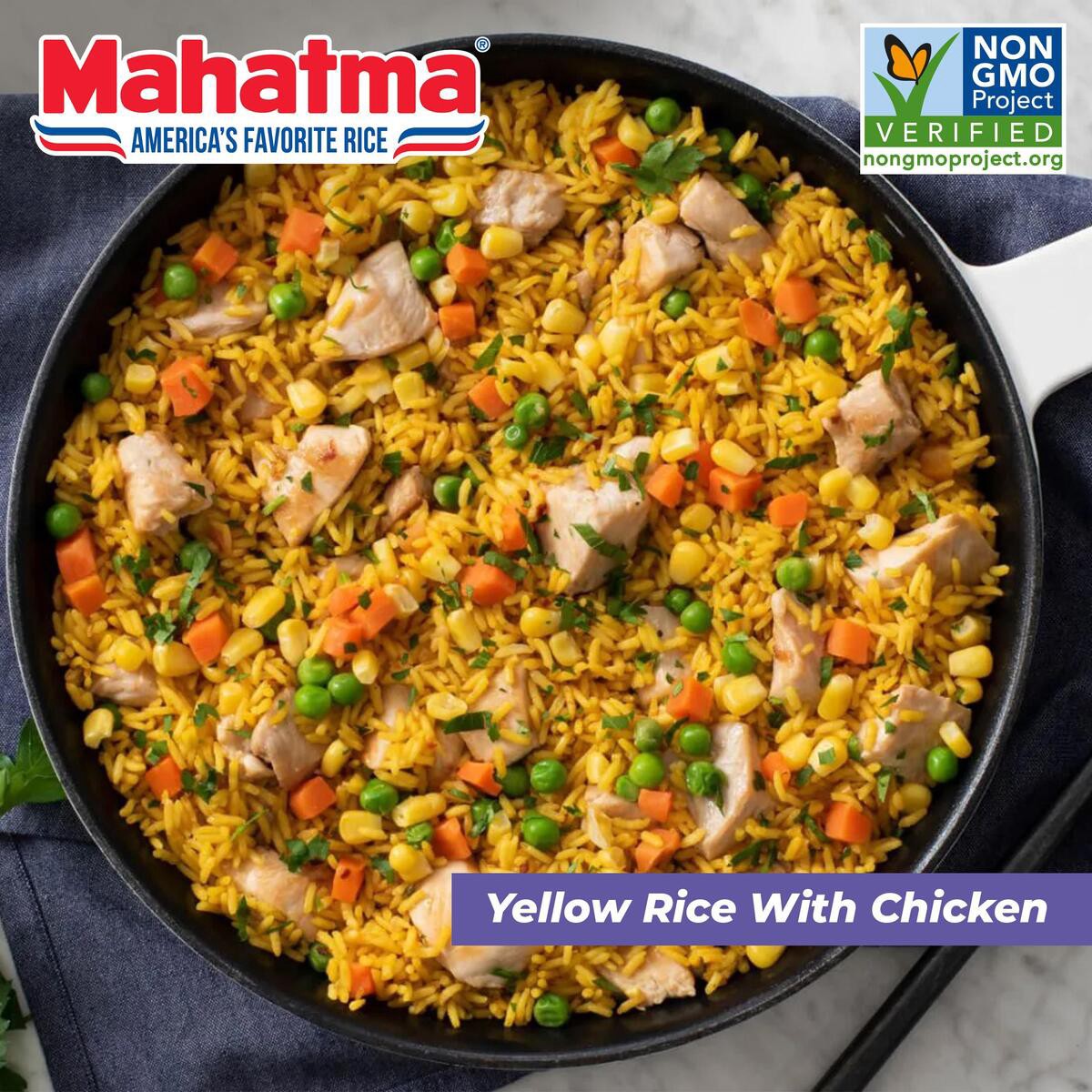 slide 4 of 6, Mahatma Yellow Rice, 5 oz