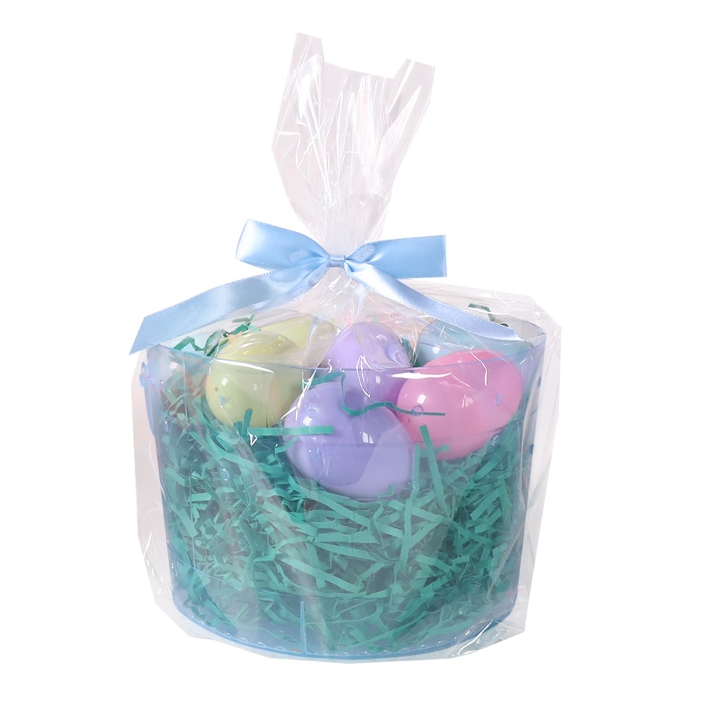 slide 1 of 1, Holiday Home Easter Bucket Kit - Blue, 9 in