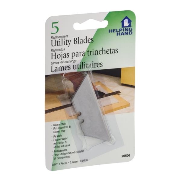 slide 1 of 1, Helping Hand Replacement Utility Blades, 1 oz